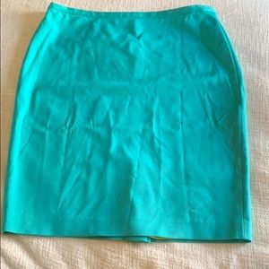 Elie Tahari Teal Skirt